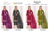 Shahzeb Vol 4 A to D By Alzohaib Organza Embroidery Pakistani Suits Wholesale Online
